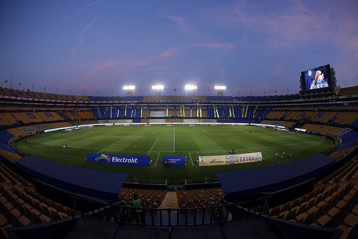 Estadio de Tigres, "El Volcán". Foto: Jorge López.