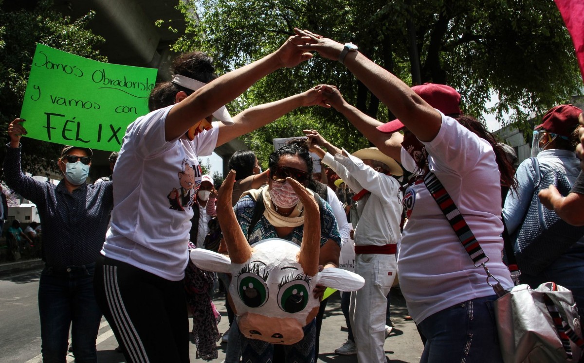 Mañana, Raúl Morón y Mario Delgado llegarán a la sede del INE junto con simpatizantes de Morena. (Cuartoscuro)