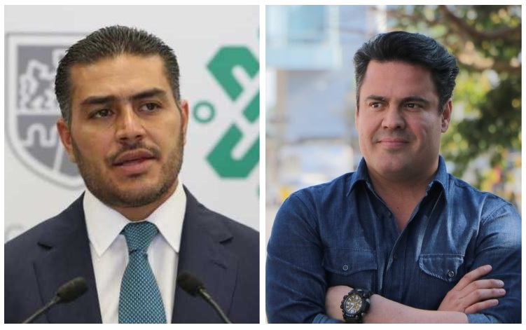 Omar García Harfuch y Aristóteles Sandoval