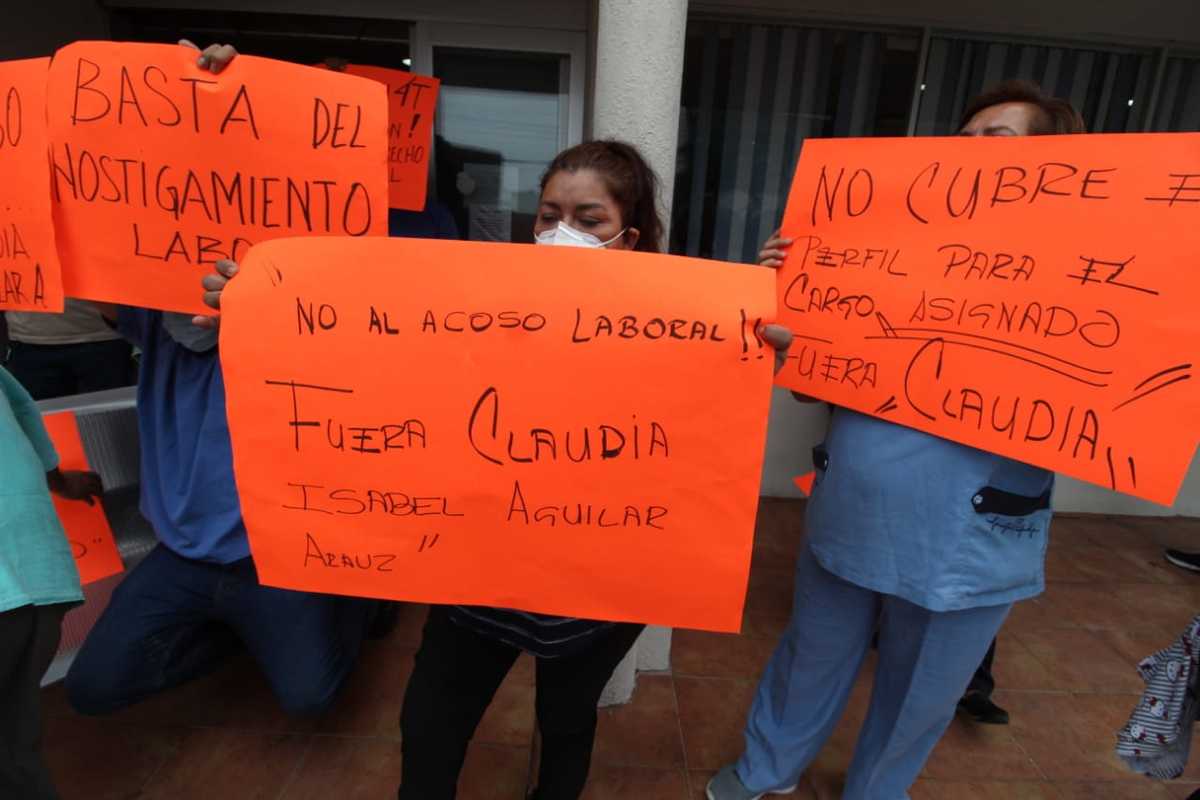 Los trabajadores pidieron que se asignen plazas a las personas que han laborado desde hace más tiempo. (Especial)