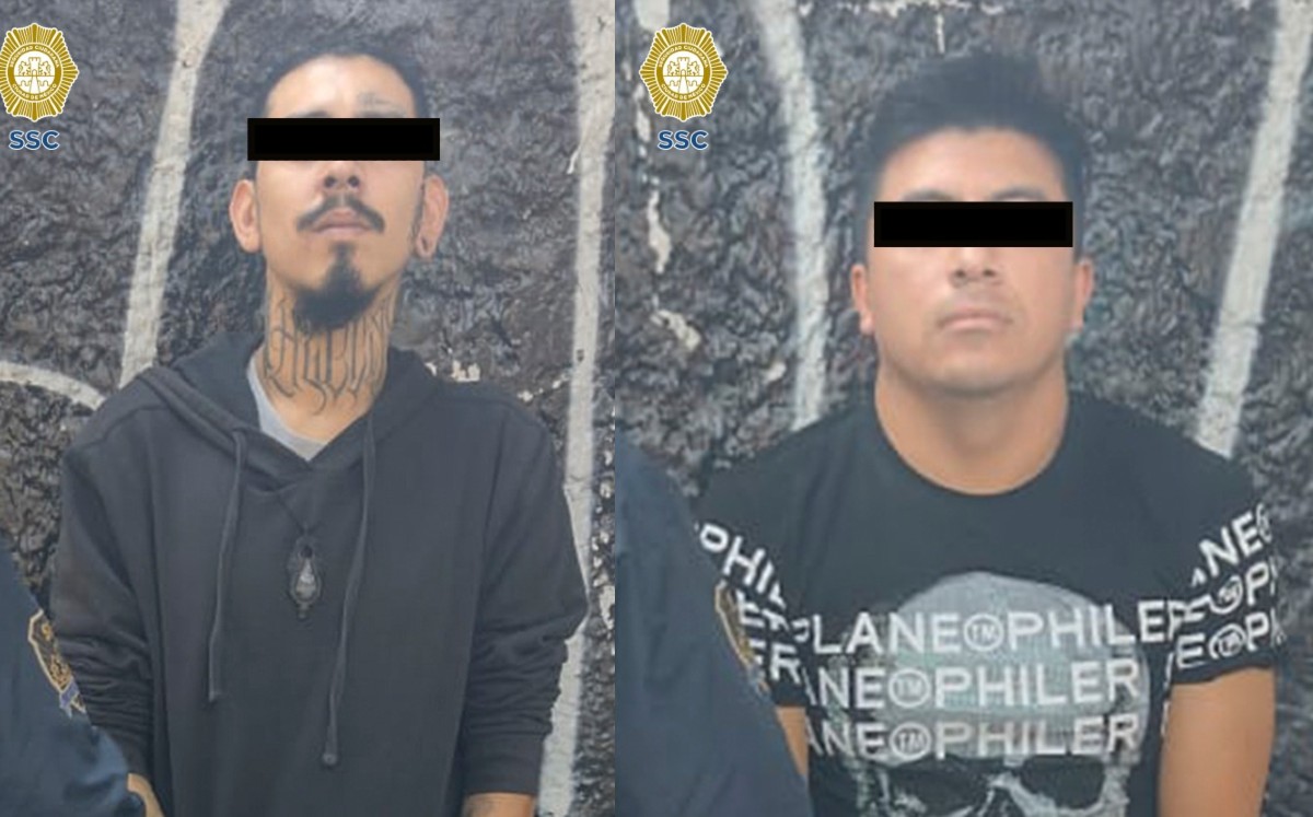 Los hombres fueron detenidos en la Roma Norte mientras presuntamente intercambiaban droga por dinero en efectivo. (SSC)