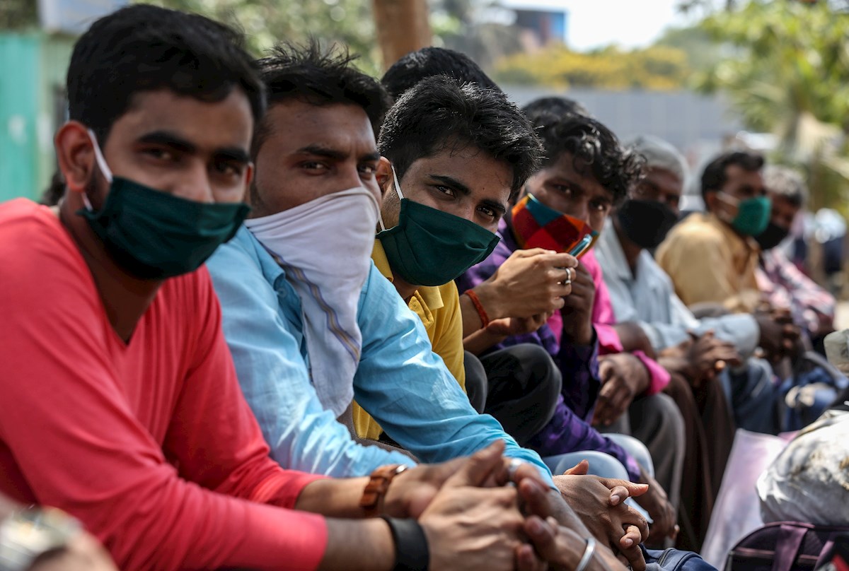 India es el tercer país más afectado en el mundo por covid-19. | EFE