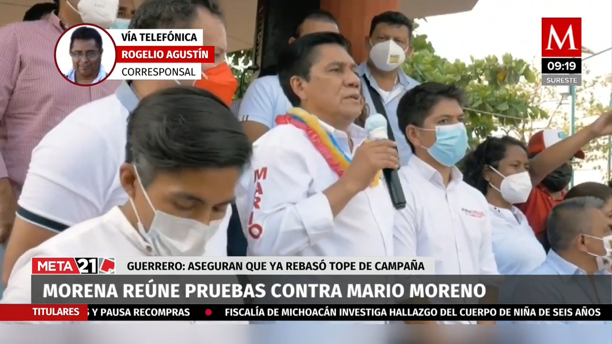 Morena reúne pruebas contra Mario Moreno por exceder gastos de campaña