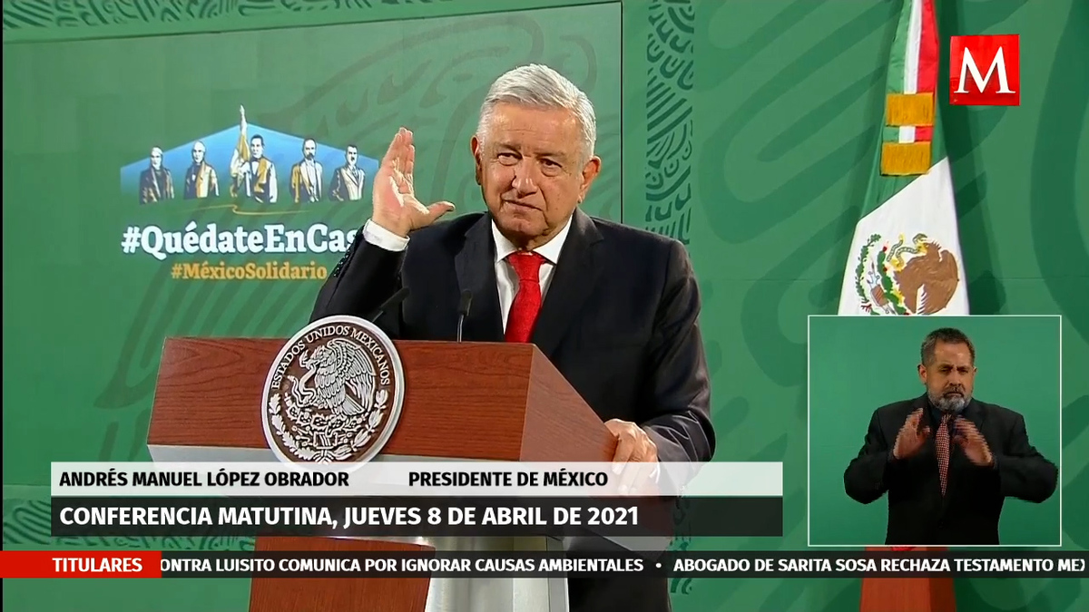 AMLO recibirá vacuna anticovid de AstraZeneca