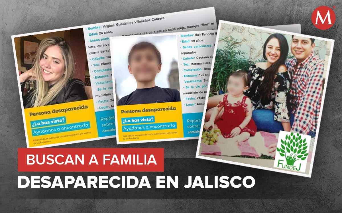Buscan familia Villaseñor Romo en Jalisco (Milenio)