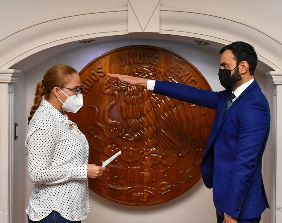 La toma de protesta fue de manera virtual. (Especial)