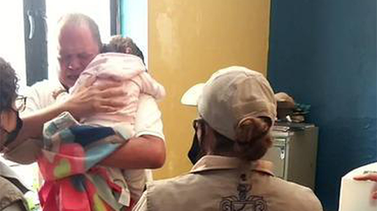 Localización de mi nieta nos da esperanza: abuelo de niña que desapareció en Jalisco