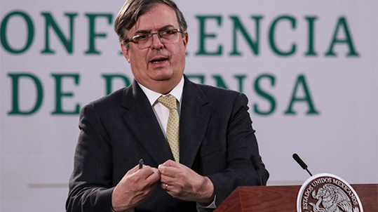 México busca lograr un sistema regional que atienda la migración: Ebrard