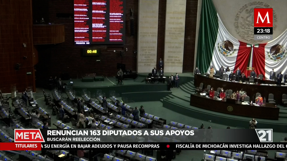 En San Lázaro, renuncian 163 diputados a apoyos económicos para buscar reelección