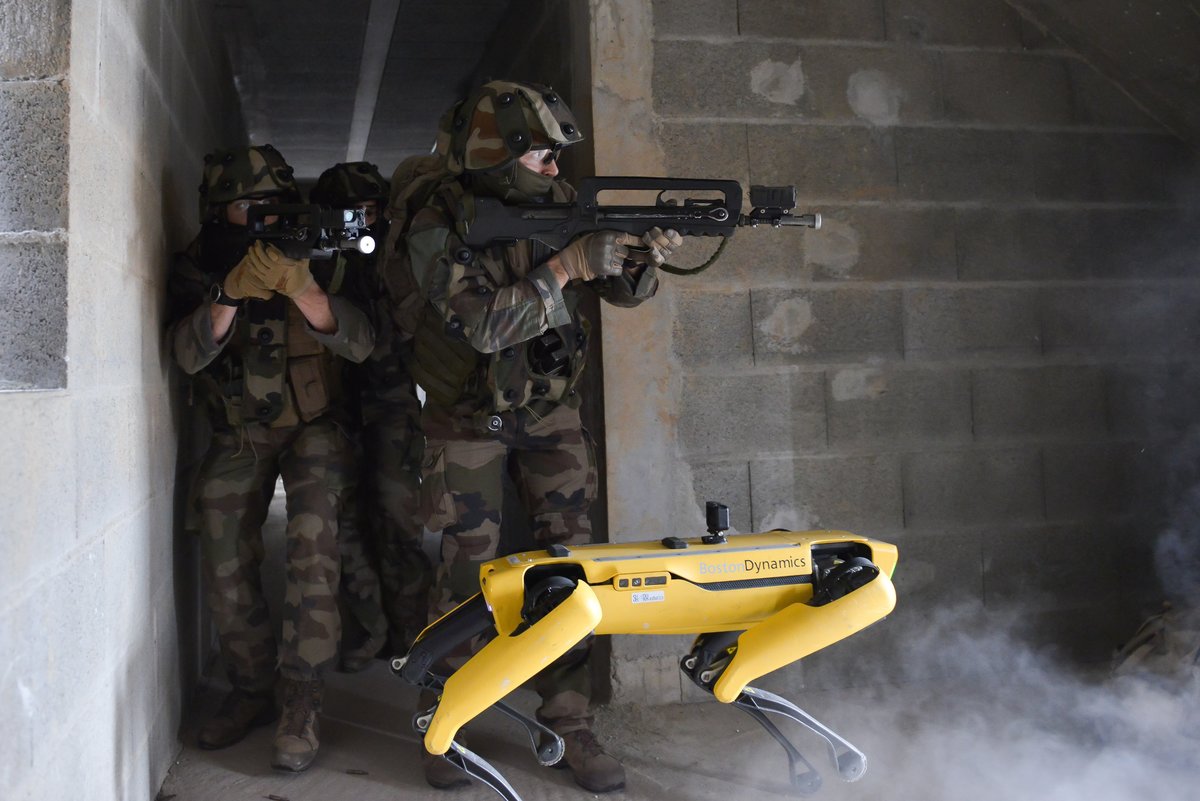 Spot, de  Boston Dynamics.