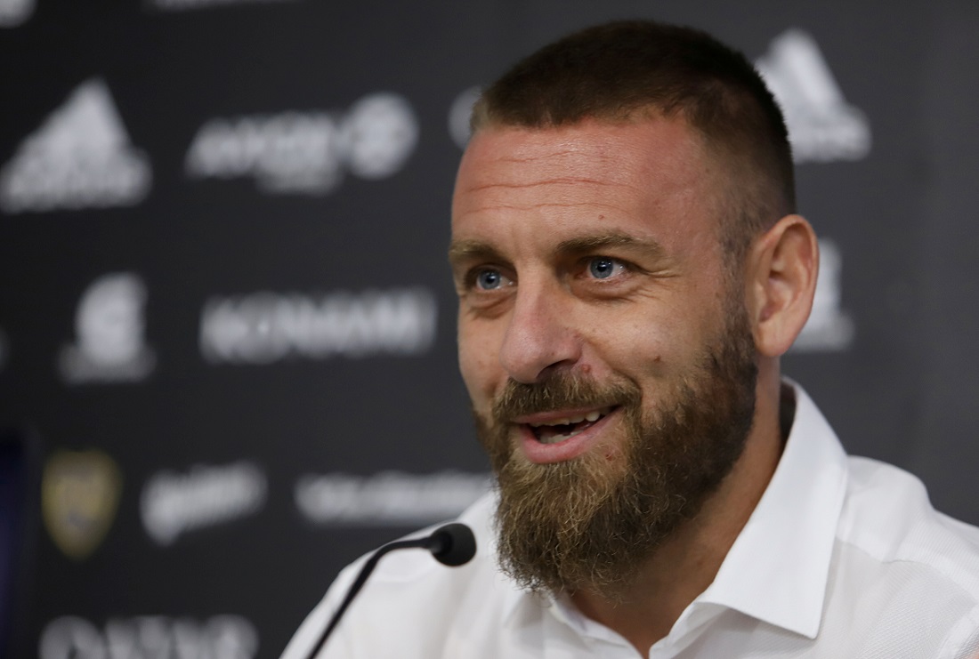 Daniele de Rossi es ingresado en hospital por covid-19 (Reuters)