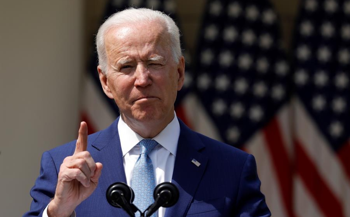 Joe Biden, presidente de EU, en conferencia. (EFE)