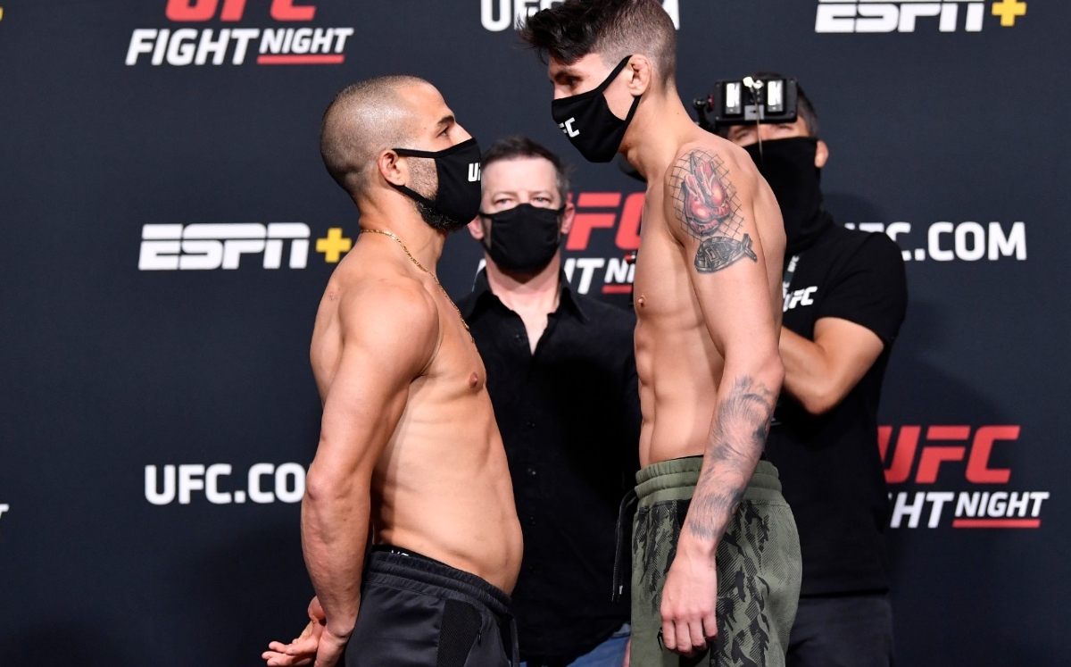 John Makdessi y Ignacio Bahamondes (UFC)