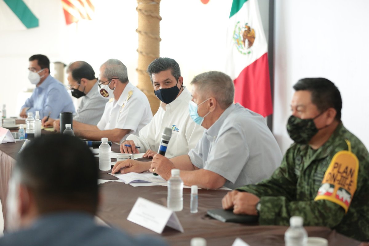En la reunión de trabajo fue presentado José Luis del Ángel Sosa como nuevo Coordinador Ejecutivo de la Mesa de Seguridad y Justicia de la región.  (F