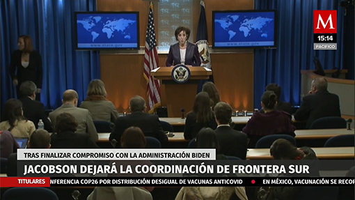 Roberta Jacobson dejará cargo como coordinadora de la frontera sur