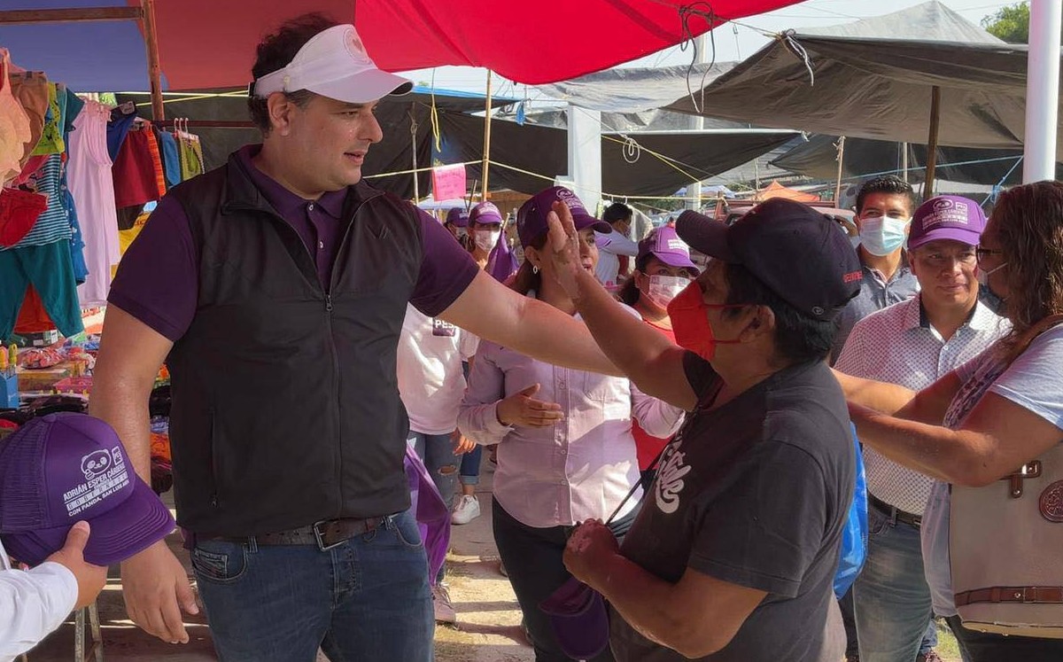 Los ciudadanos platicaron con el candidato a la gubernatura de San Luis Potosí