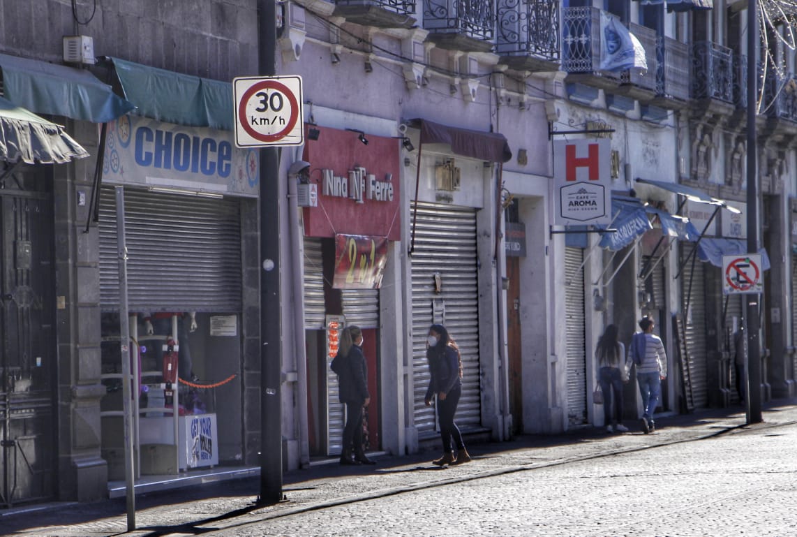 Comercios en Puebla. (Melanie Torres)