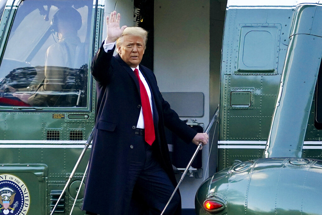 El ex presidente de Estados Unidos, Donald Trump, afirmó que defenderá el Partido Republicano. (AP)