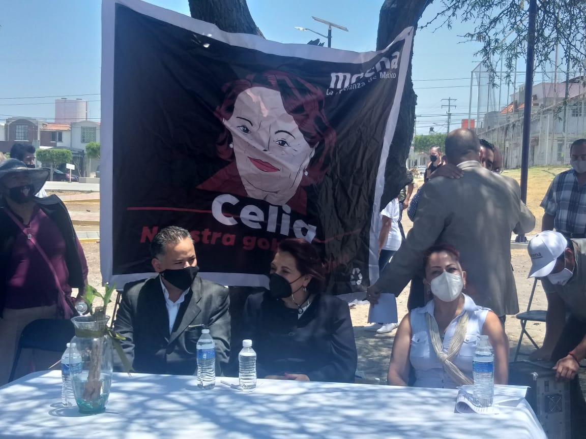 El titular de la UIF aseguró que su posición le permite hacer un acompañamiento a la candidata Celia Maya. (Estrella Álvarez)