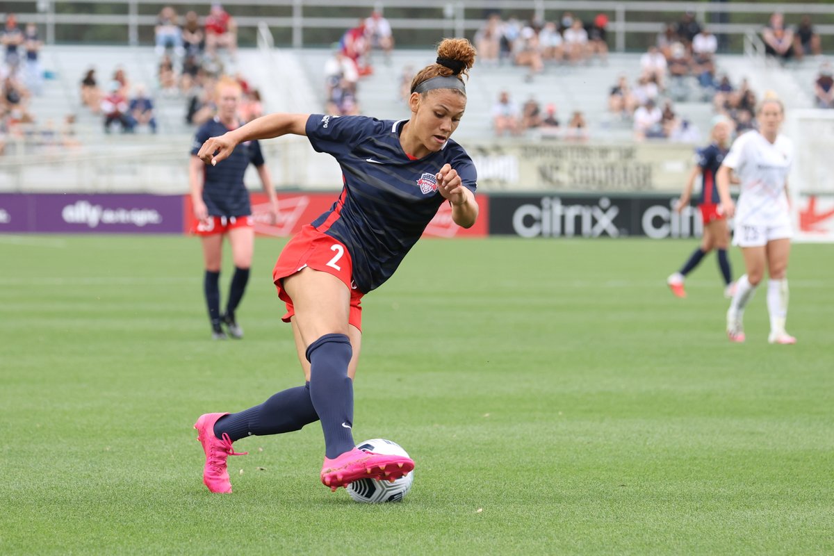 Trinity Rodman, jugadora de la NWSL (Twitter @NWSL)