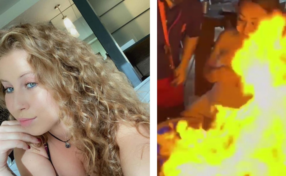 La turista denunció el accidente en Cancún a través de sus redes sociales. (Especial)