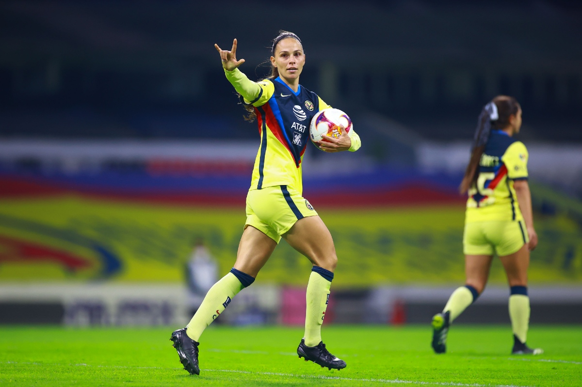 Janelly Farías, jugadora de América Femenil (Imago7)