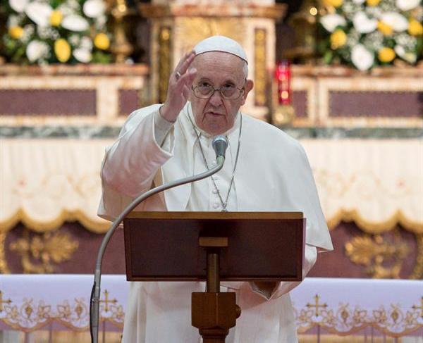 El pontífice habló de la aparición de Jesús de Nazaret./ EFE