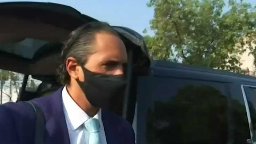 Abogados del ex senador Jorge Luis Lavalle, llegan al reclusorio norte con datos de prueba