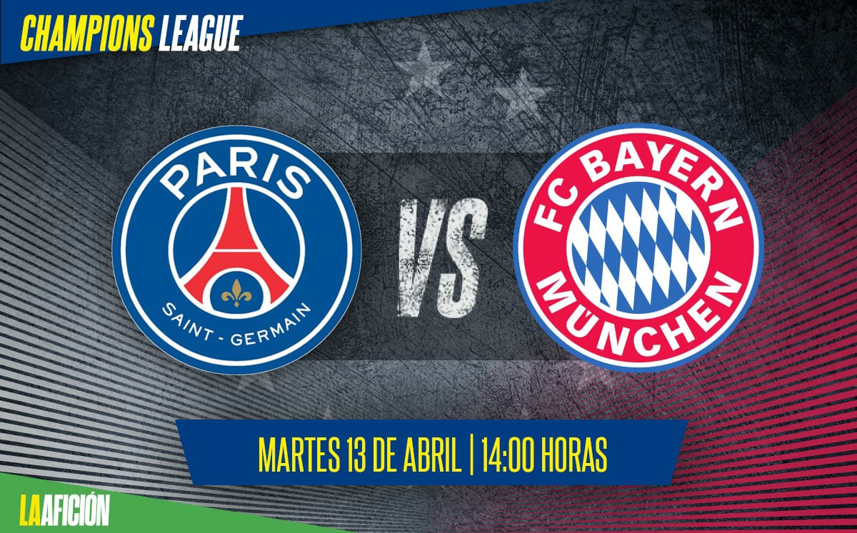 Dónde ver PSG vs Bayern Múnich