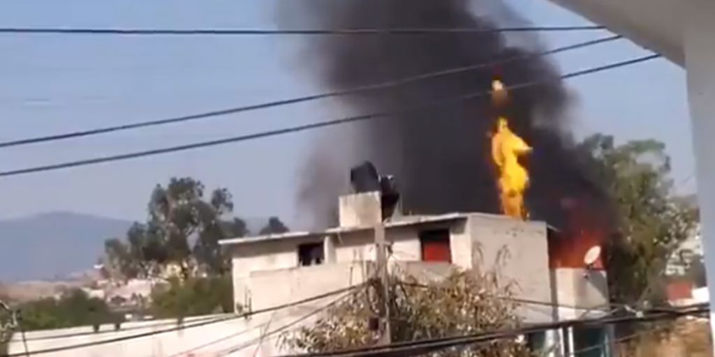 El incendio fue sofocado en cuarenta minutos.