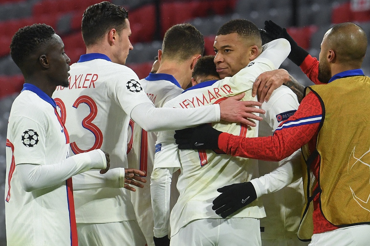 El PSG va por su pase a semifinales de la Champions League (AFP)