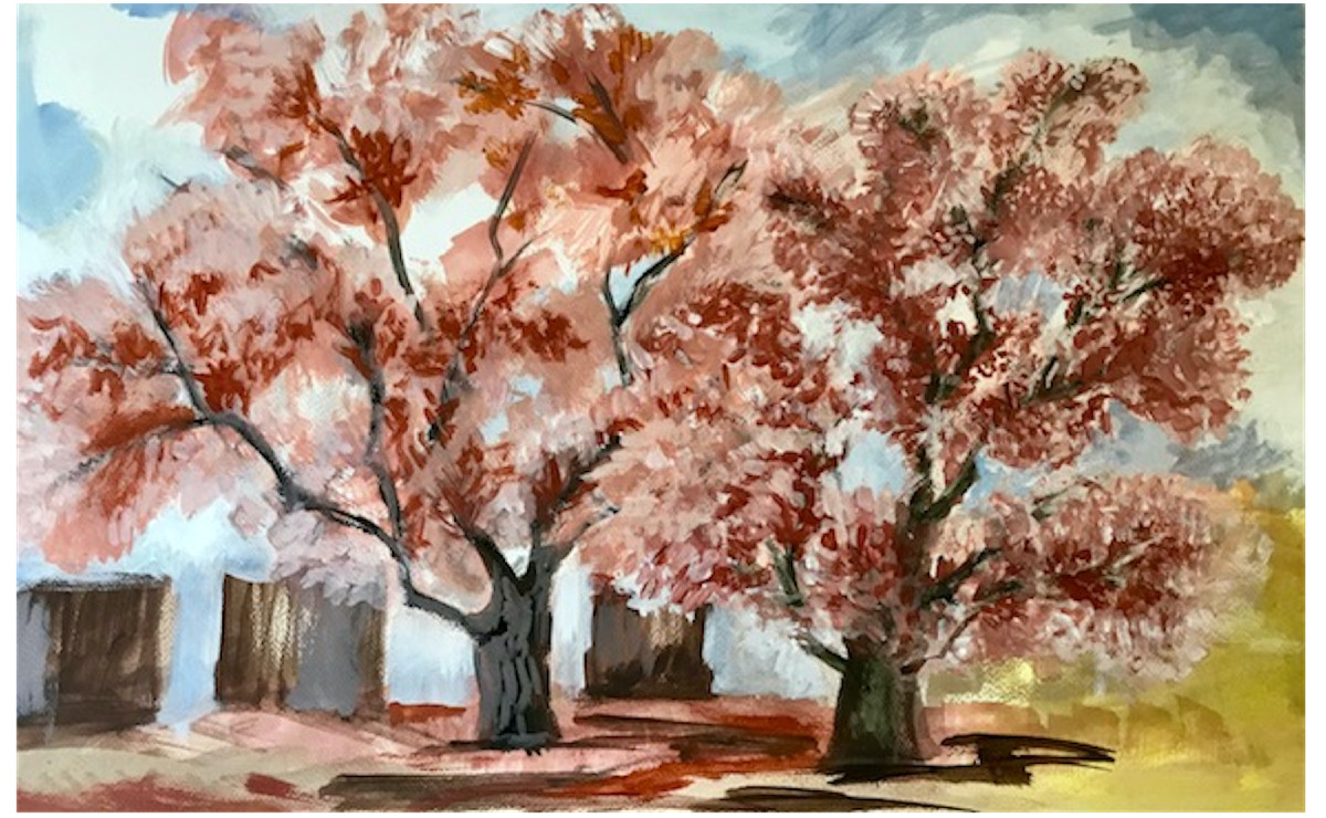 Teresa Cito y su exposición Bosque íntimo (Cortesía)