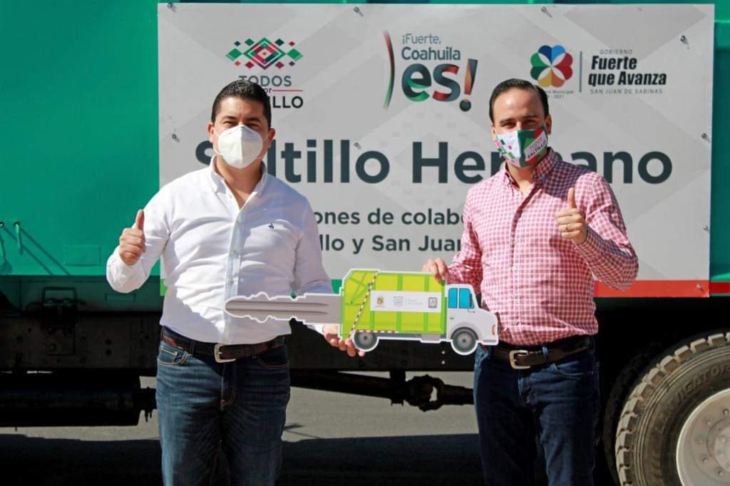 El alcalde Manolo Jiménez Salinas continúa fortaleciendo el programa Saltillo Hermano. (Especial)
