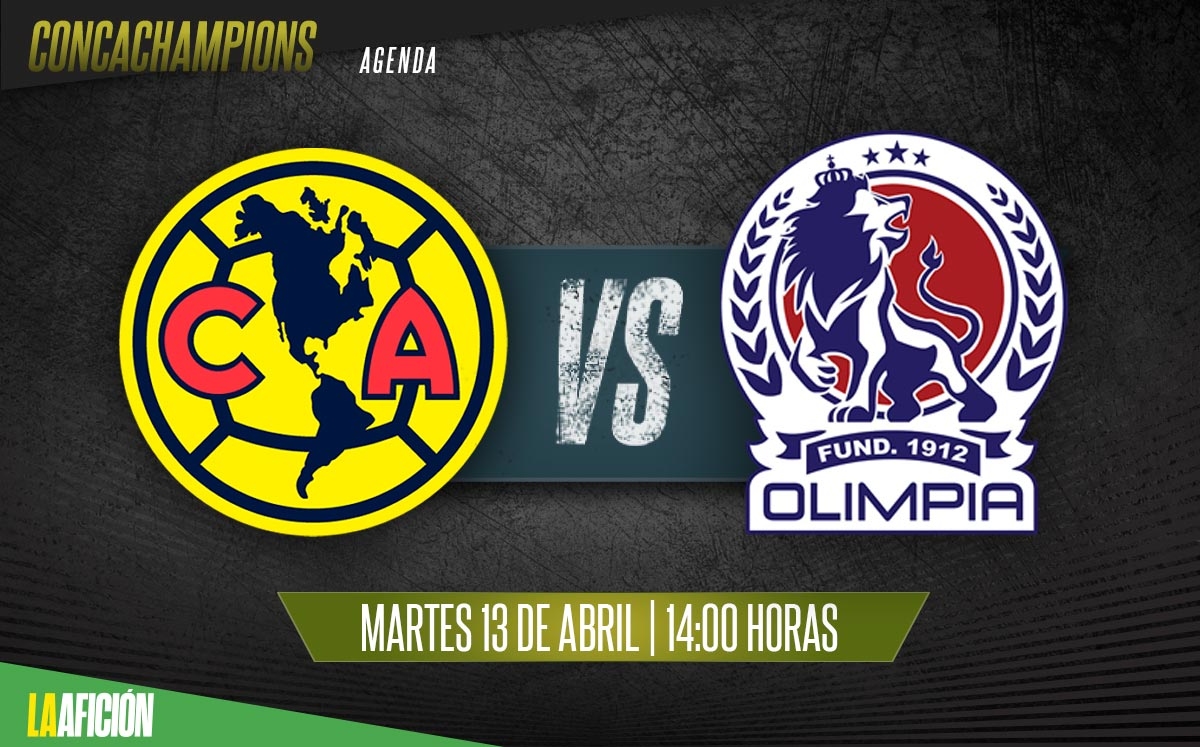 América vs Olimpia, partido de Concachampions