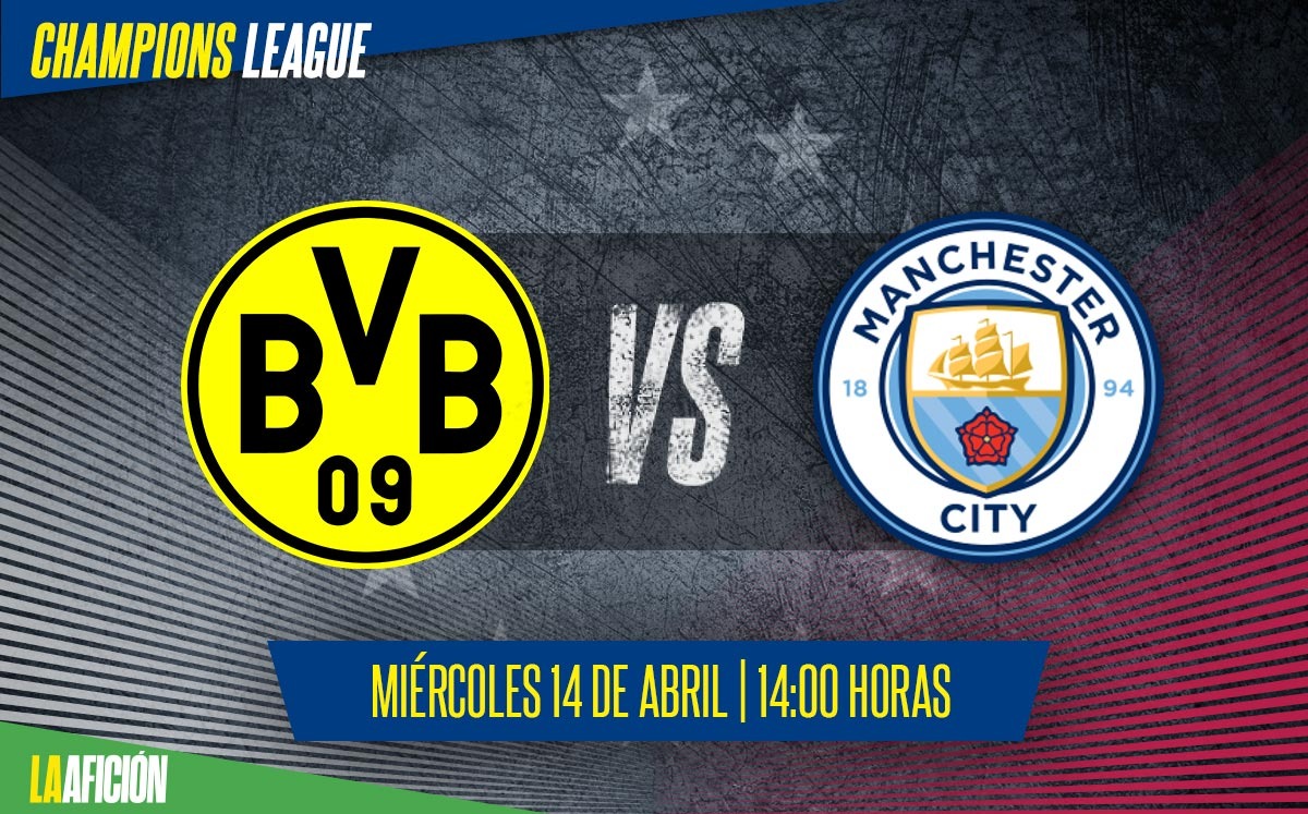 Dónde ver Borussia Dortmund vs Manchester City (La Afición)