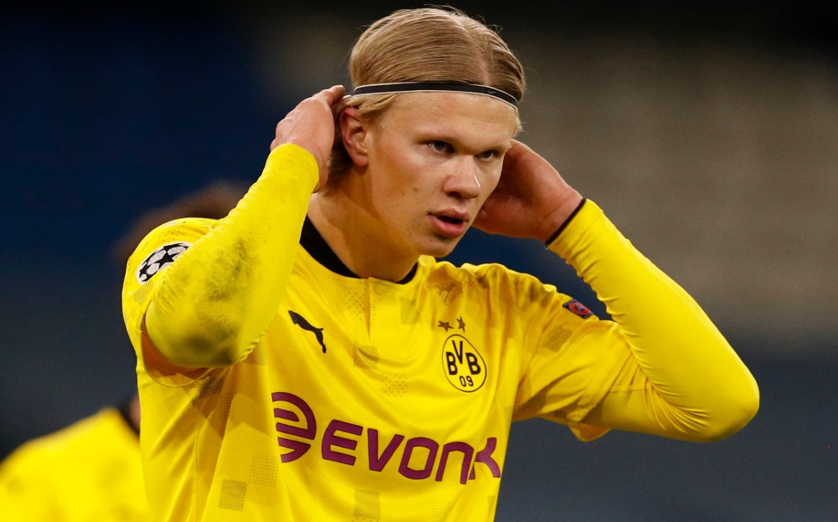 Erling Haaland, jugador del Borussia Dortmund (Reuters)