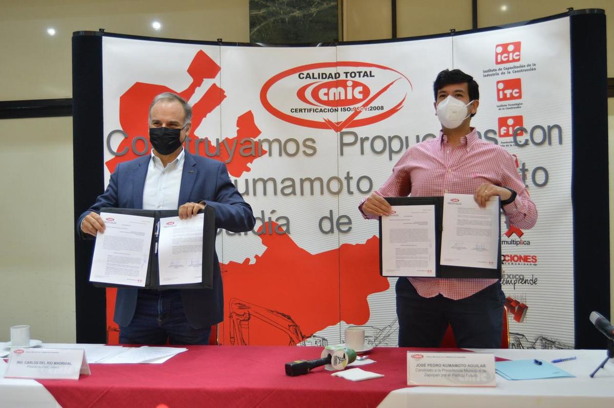 Kumamoto propone combatir la corrupción en el sector de la construcción (Cortesía)