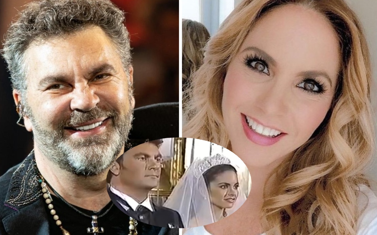 Mijares contó la razón por la que estaba muy serio en su boda (Instagram).