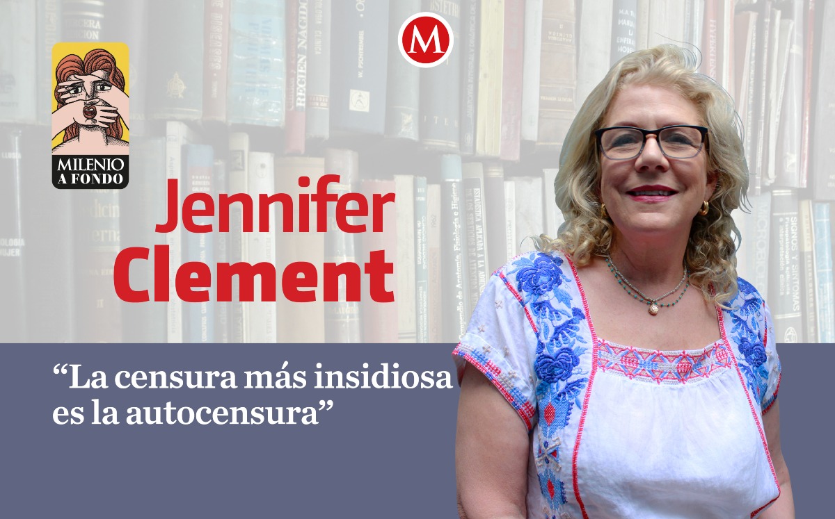 El problema con México es la impunidad: Jennifer Clement. (Sandra G. Camarena)
