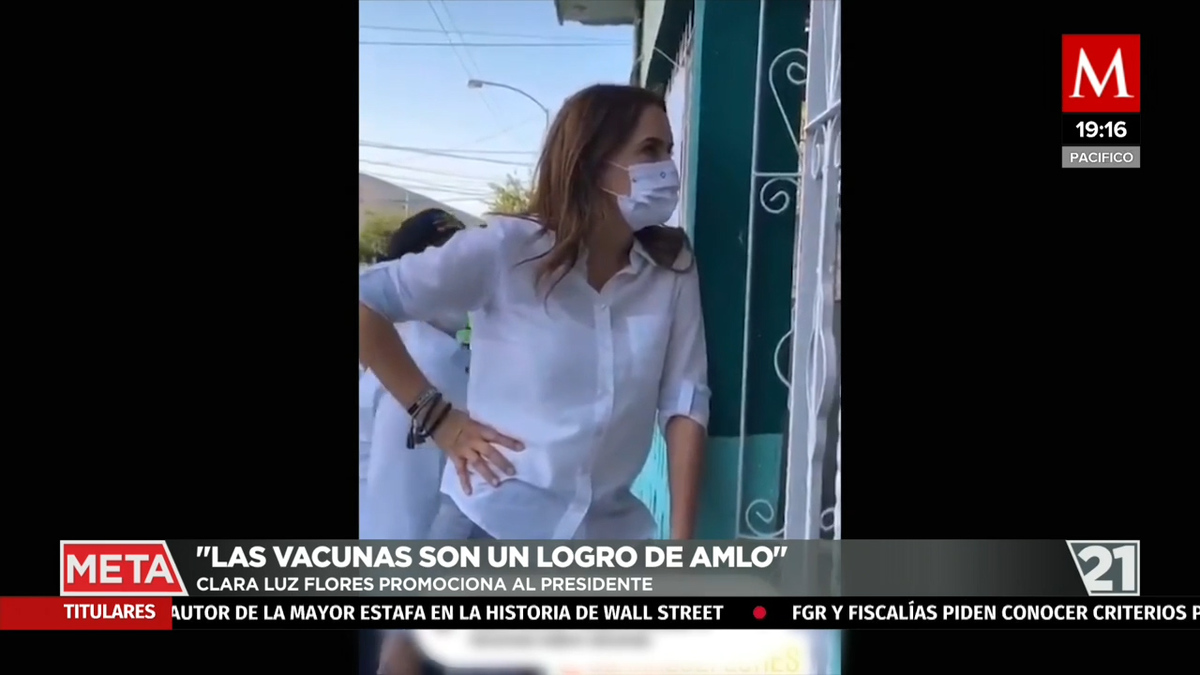 Clara Luz presume vacunas anticovid como logro de AMLO