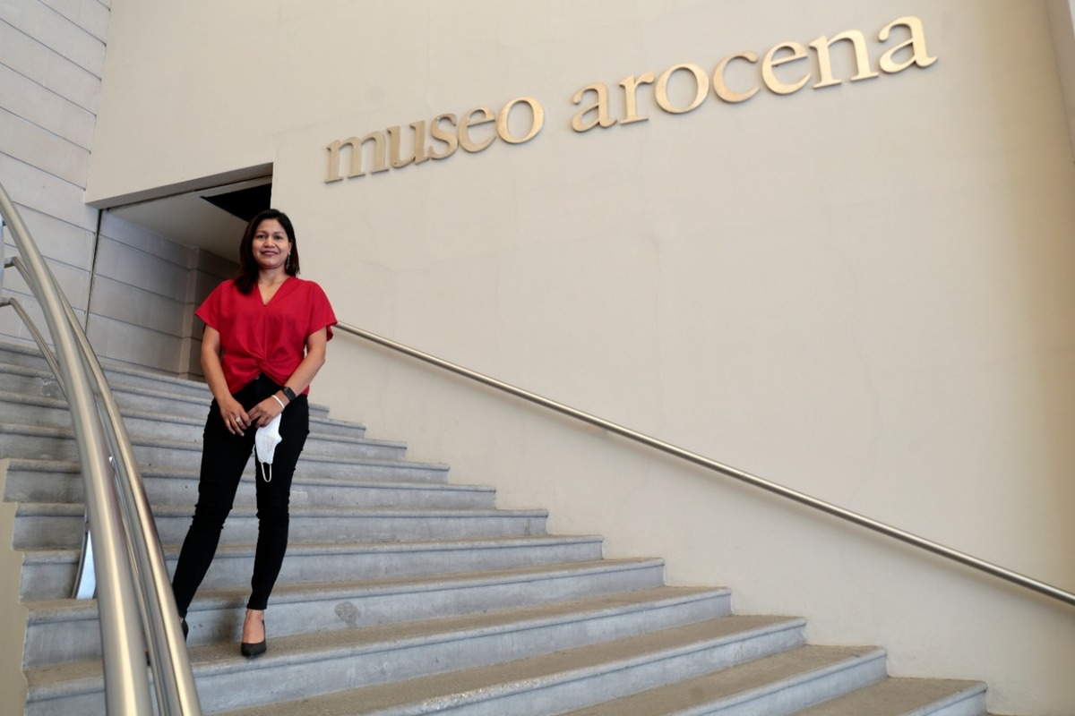 Fabiola Favila Gallegos directora del Museo Arocena. (Mauricio Román)