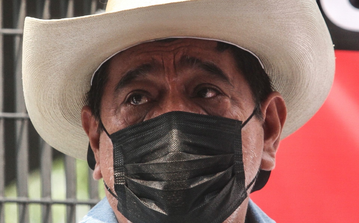 Félix Salgado Macedonio, horas antes de la resolución sobre su candidatura por el INE. (Cuartoscuro)
