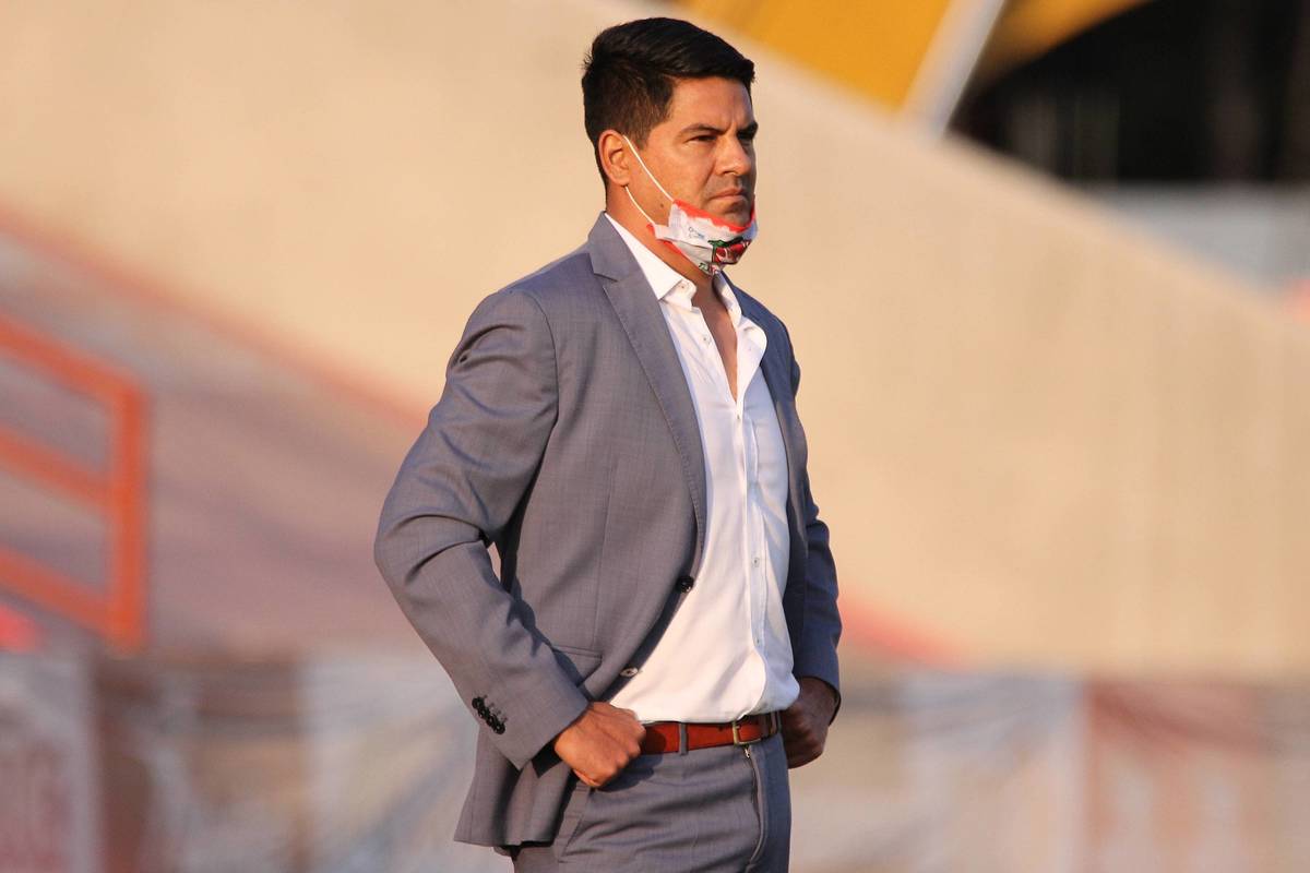 Irving Rubirosa, Director Técnico de Coyotes de Tlaxcala. (Agencia Enfoque)