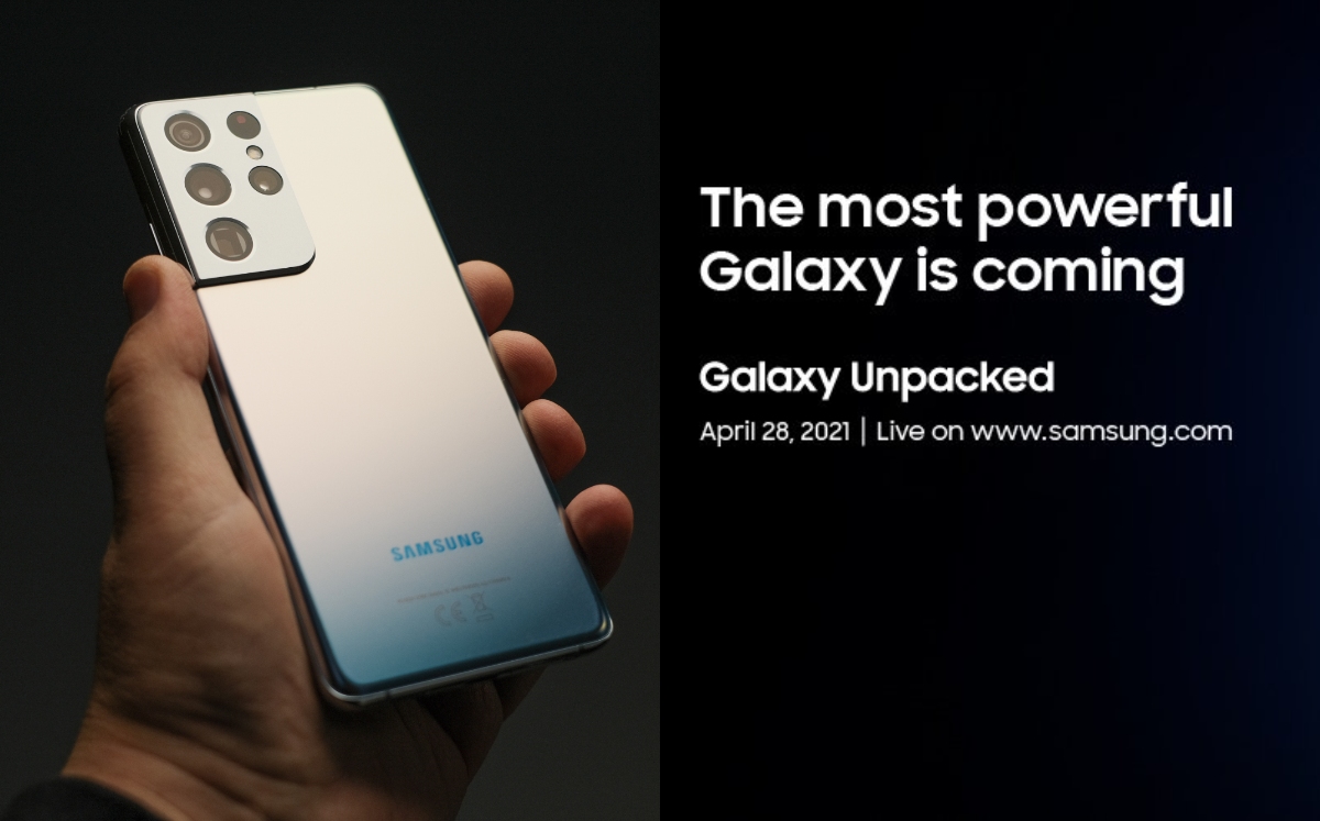 Samsung anuncia presentación de su "Galaxy más potente" (Twitter y Shutterstock).