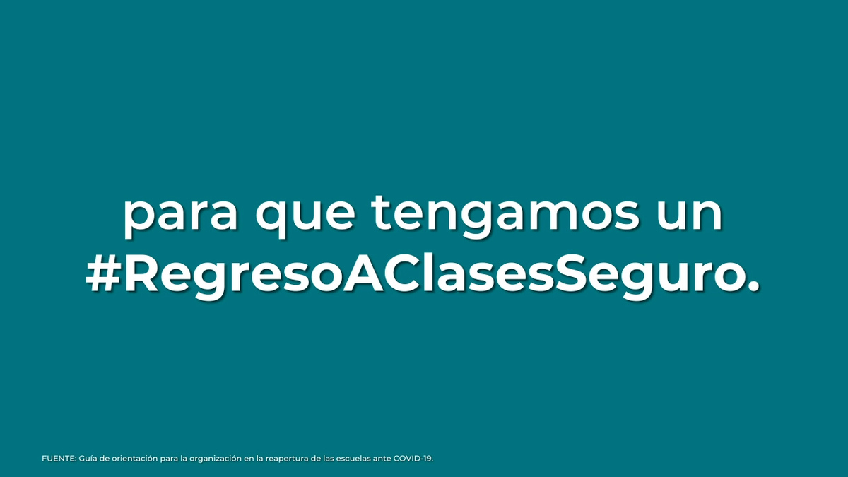 SEP explica cómo será el regreso a clases presenciales en Campeche