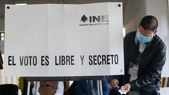 Ciudadanos que no usen cubrebocas el día de las elecciones no podrán votar