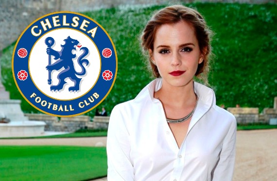 Emma Watson es aficionada del Chelsea (AFP)