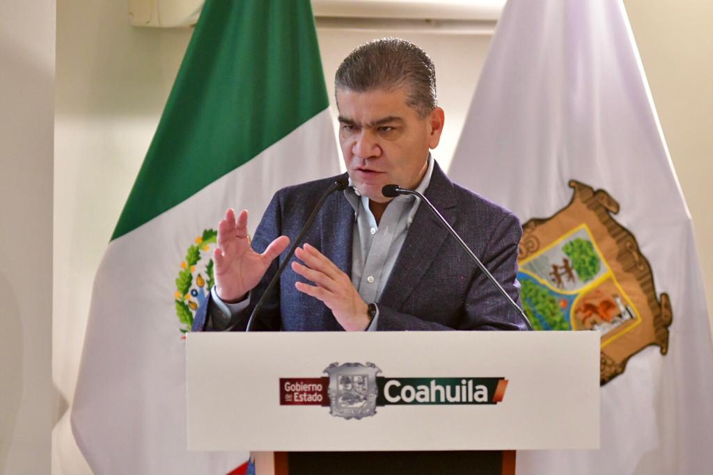 Gobernador de Coahuila, Miguel Ángel Riquelme Solís. (Especial)