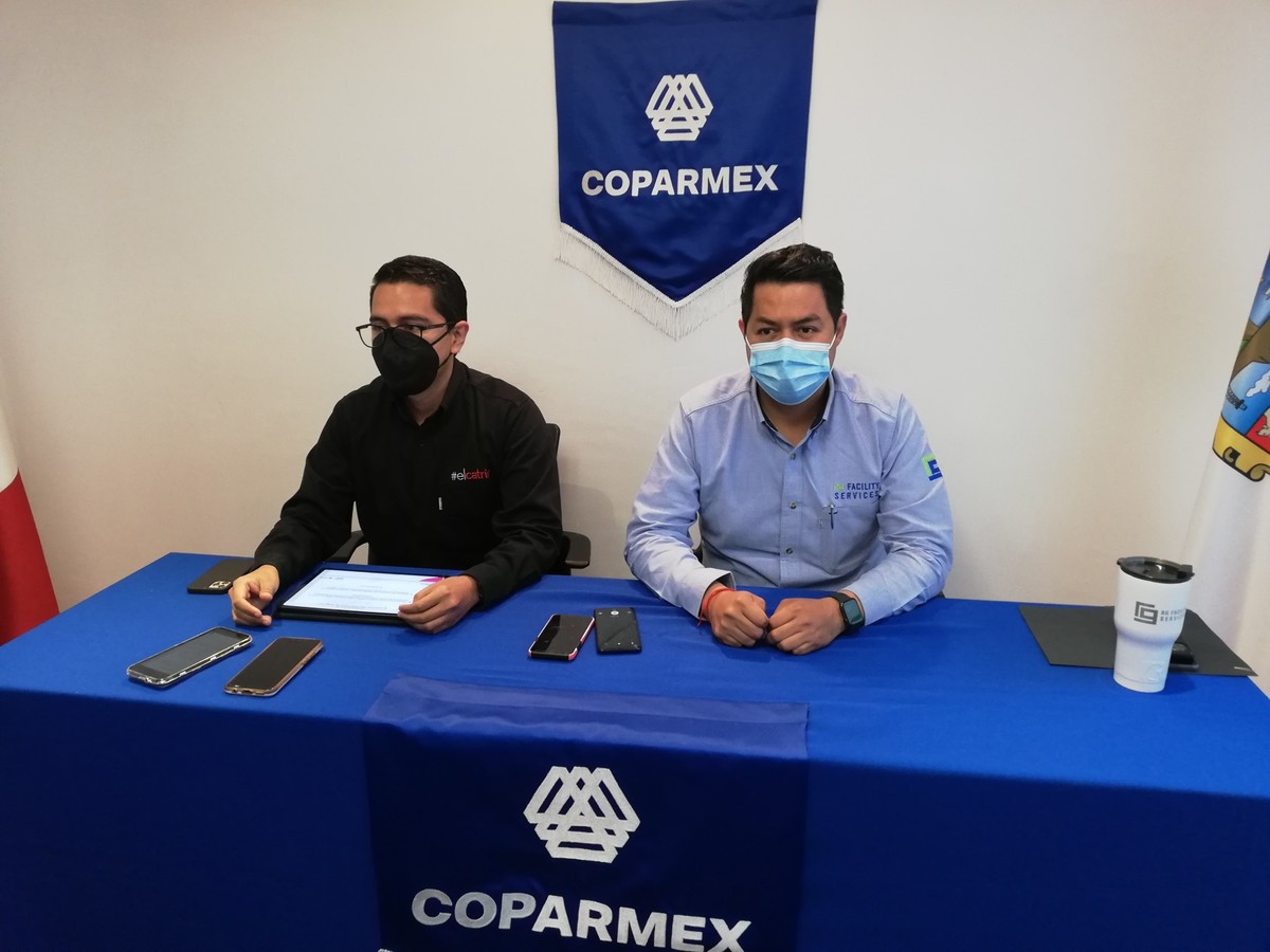 Jóvenes empresarios de Coparmex Tampico.