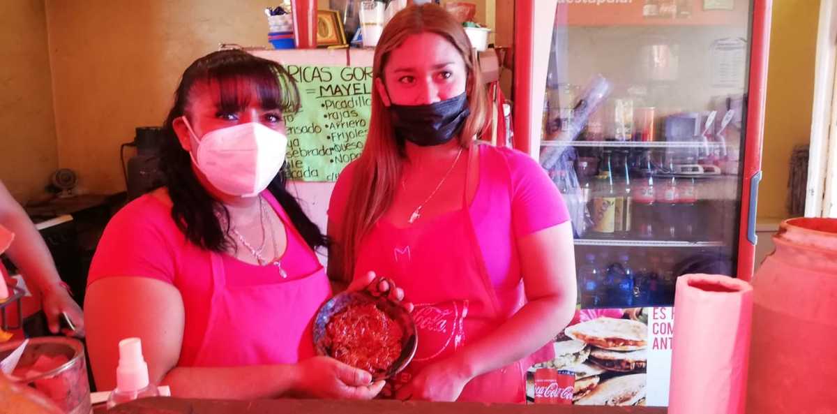 Mayela, con su ingenio, ha llevado estos platillos a diversas parte del país representando a Matamoros.